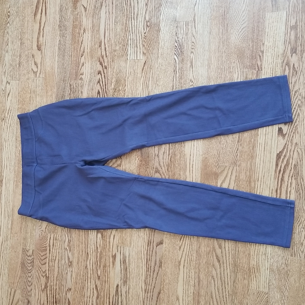 (12-14) Simply Noelle Women's Navy Skinny Fit Cotton Blend Pants